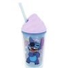 Plasticware * | Disney Tumbler With Straw Stitch Lilo And Stitch