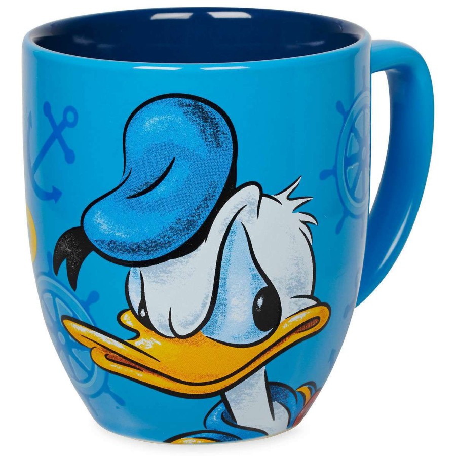 Mugs * | Disney Coffee Mug Donald Duck Portrait