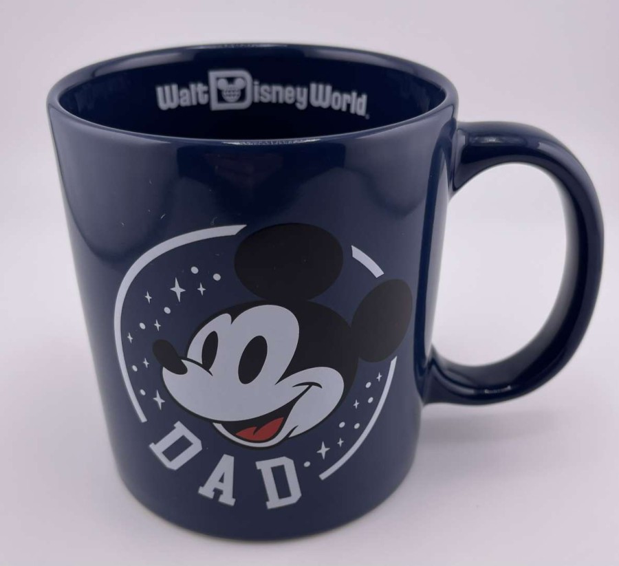 Mugs * | Disney Coffee Mug Dad Mickey Mouse