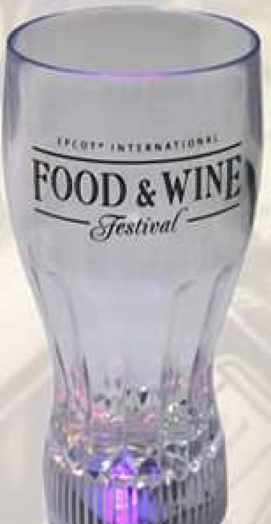 Plasticware * | Disney Light Up Tumbler Epcot Food And Wine Festival 2012