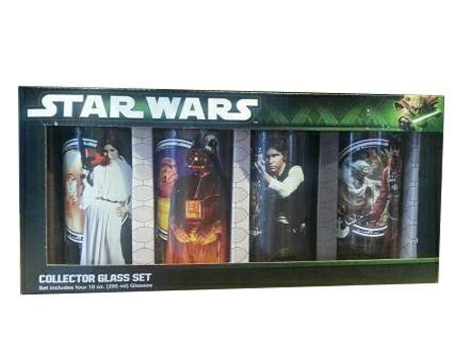 Glassware * | Disney Collector Glass Set Star Wars Set Of 4