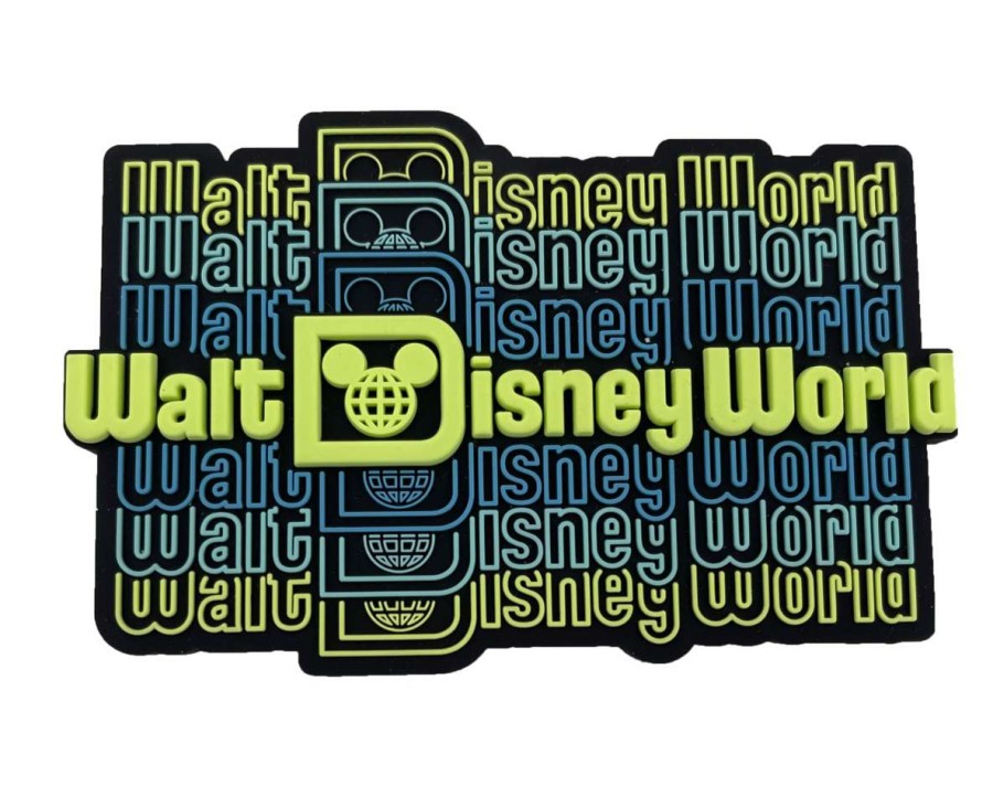 Magnets * | Disney Magnet Walt Disney World Logo Rubber