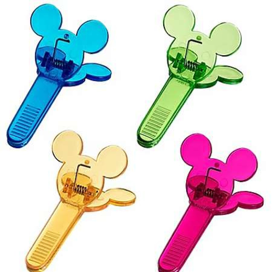 Accessories * | Disney Bag Clip Set Color Fusion Mickey Mouse