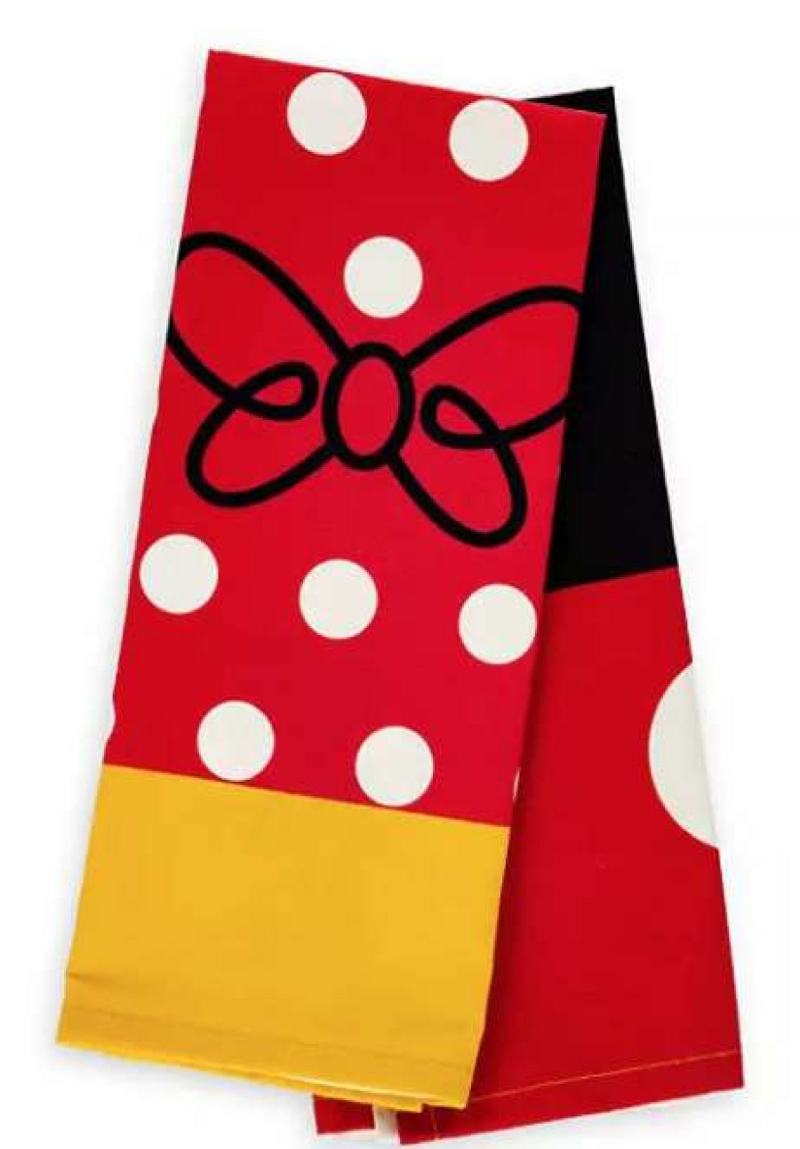 Accessories * | Disney Kitchen Towel Set Mickey And Minnie Mousewares