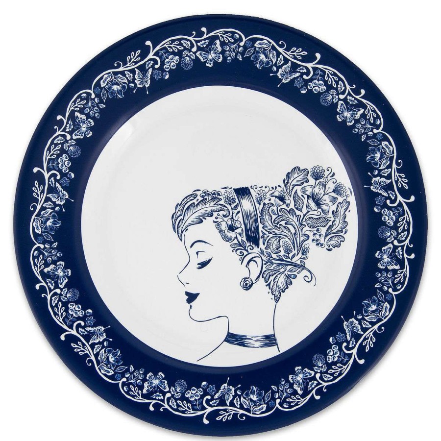 Glassware * | Disney Dessert Plate Princess Cinderella