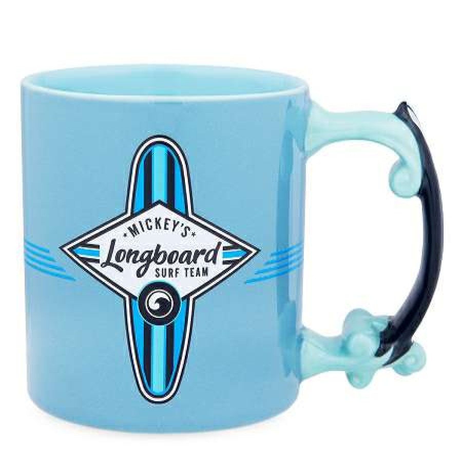 Mugs * | Disney Coffee Mug Mickey Mouse Surfboard