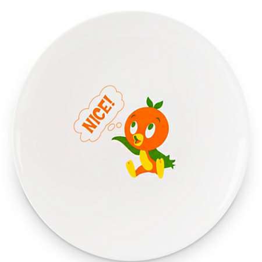 Plasticware * | Disney Snack Plate Orange Bird Plastic