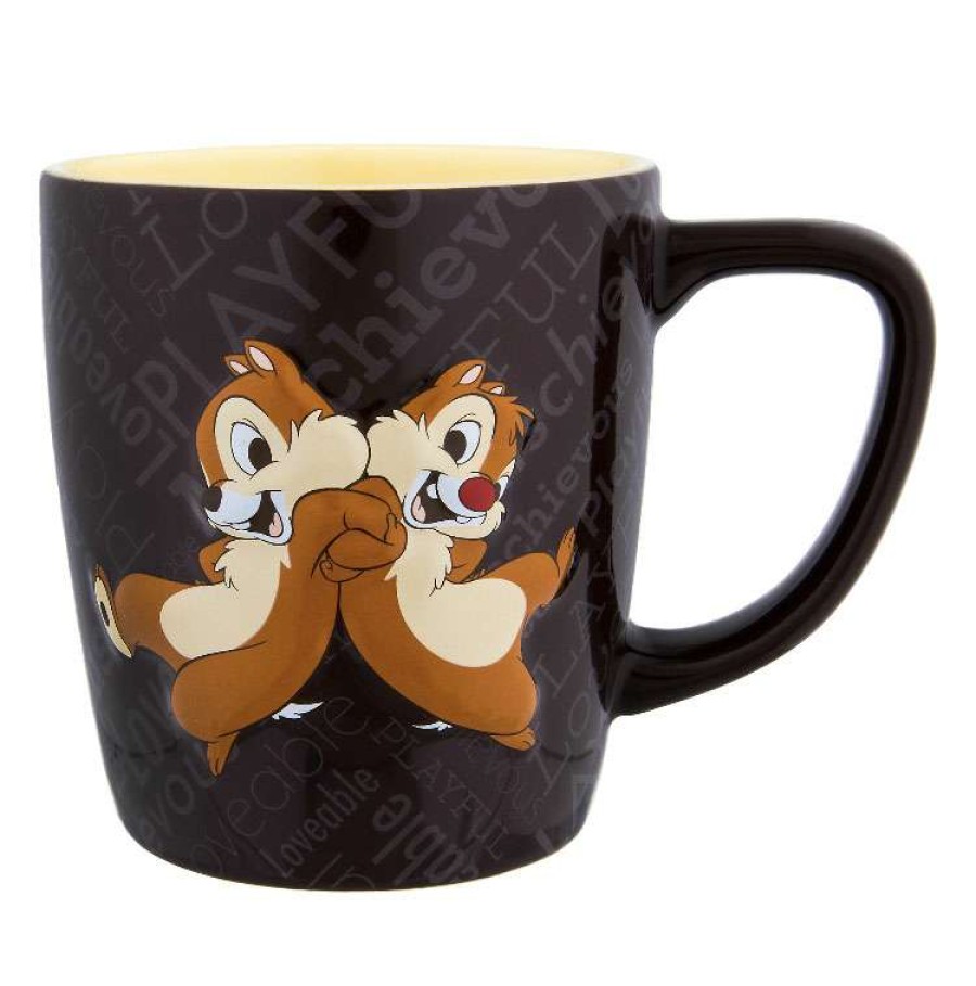 Mugs * | Disney Coffee Mug Chip N Dale Personality