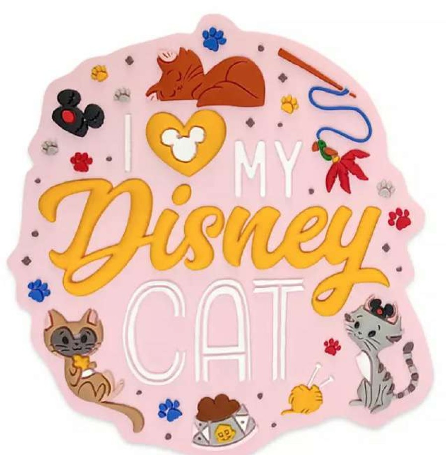 Magnets * | Disney Magnet I Love My Disney Cat