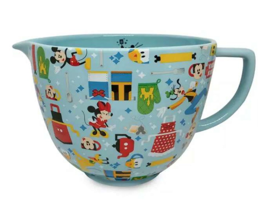 Accessories * | Disney Mixing Bowl Mousewares Mickey & Friends