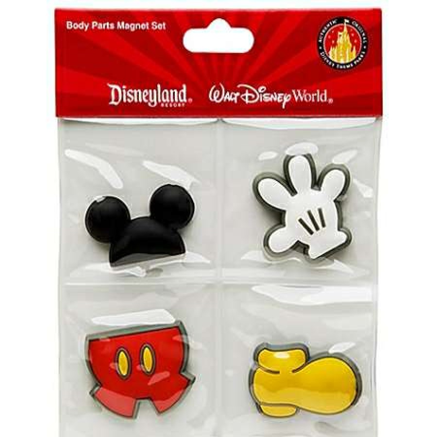 Magnets * | Disney Magnet Set Best Of Mickey Mouse — 4-Pc.