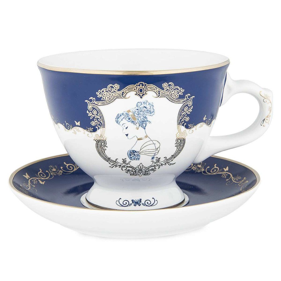 Mugs * | Disney Teacup And Saucer Set Princess Cinderella