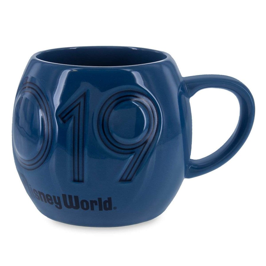 Mugs * | Disney Coffee Mug 2019 Walt Disney World Mickey Mouse Blue