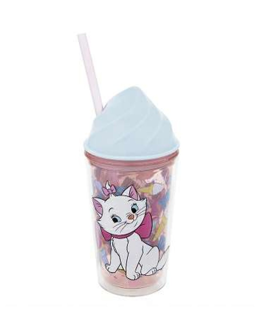 Plasticware * | Disney Tumbler With Straw Marie Cat Aristocats