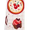 Accessories * | Disney Kitchen Towel Mickey Mouse Cupcake