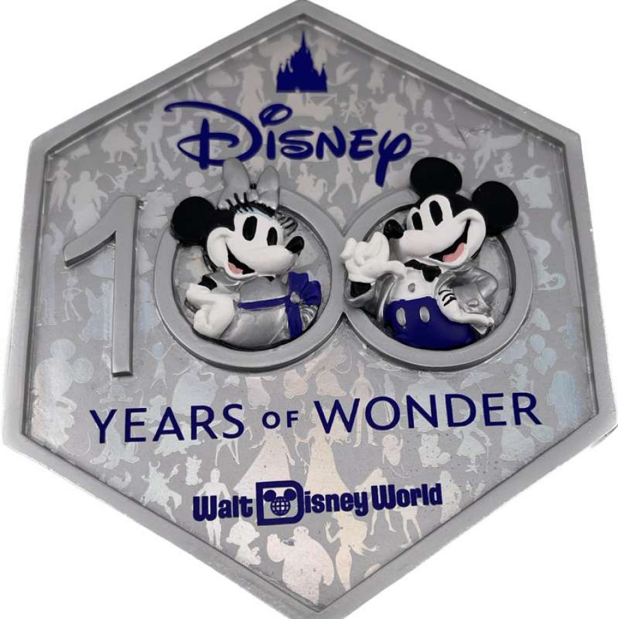 Magnets * | Disney Magnet 100 Years Of Wonder Walt Disney World