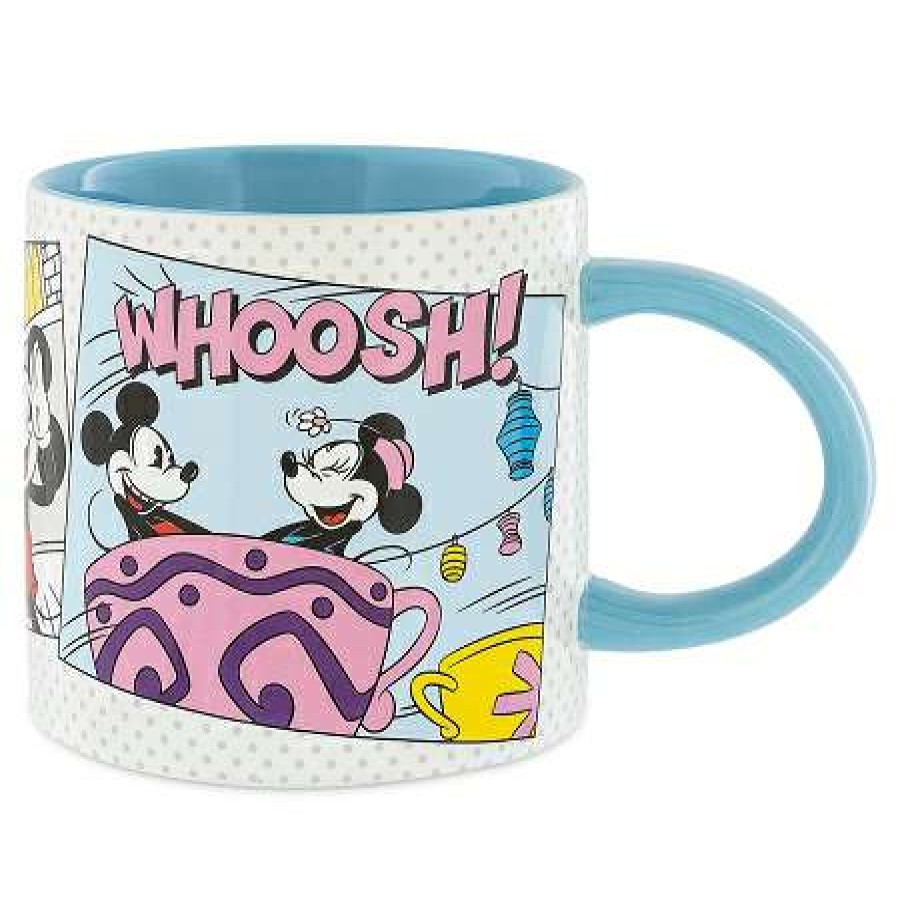 Mugs * | Disney Coffee Mug Mickey Mouse And Friends Comic Blue