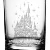 Glassware * | Disney Arribas Tumbler Glass Cinderella Castle Walt Disney World