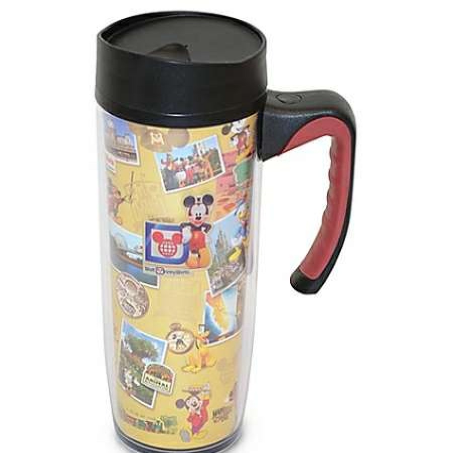 Mugs * | Disney Travel Tumbler Collage Walt Disney World