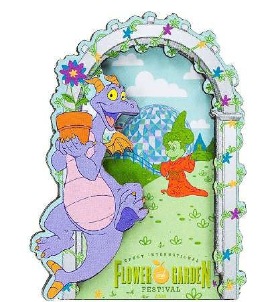 Magnets * | Disney Magnet 2016 Flower And Garden Festival Figment