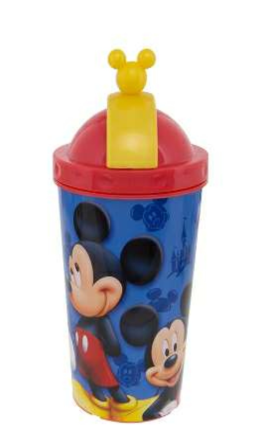 Plasticware * | Disney Tumbler Mickey Mouse Pop Up Straw