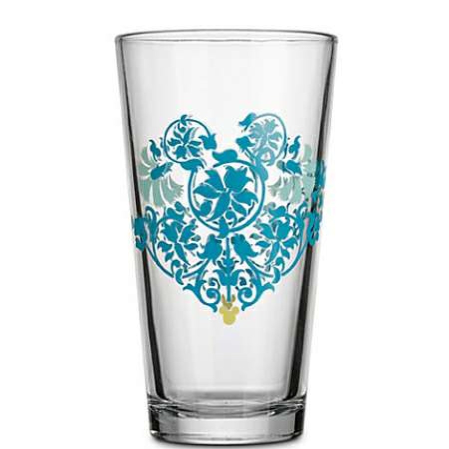 Glassware * | Disney Tumbler Glass Mickey Mouse Icon Indigo