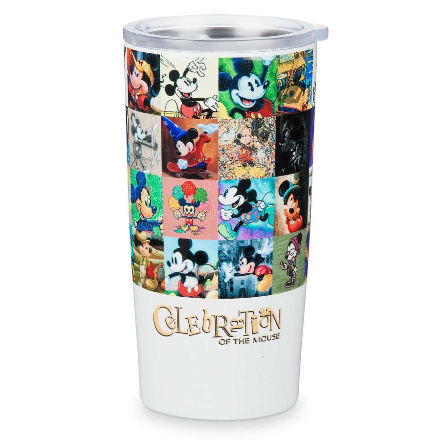 Mugs * | Disney Travel Tumbler Mickey Mouse Celebration Of The Mouse