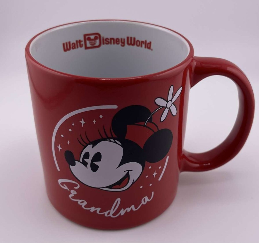 Mugs * | Disney Coffee Mug Grandma Minnie Mouse