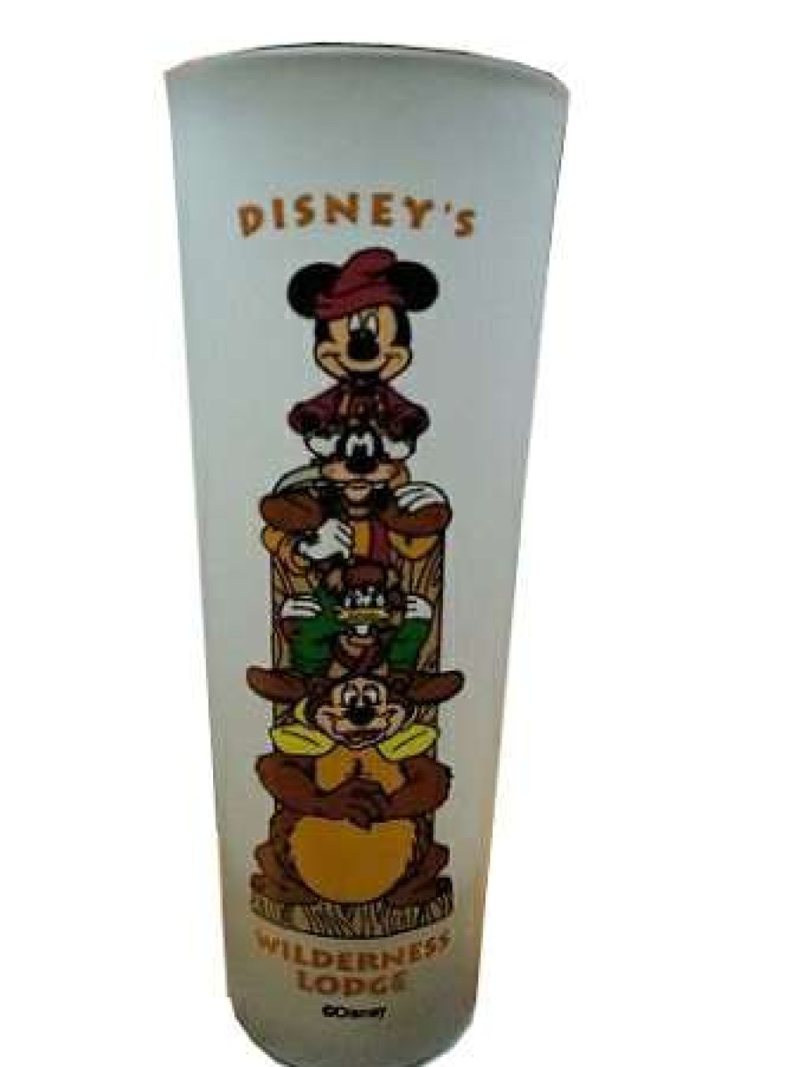 Glassware * | Disney Mini Glass Wilderness Lodge Resort Mickey And Friends