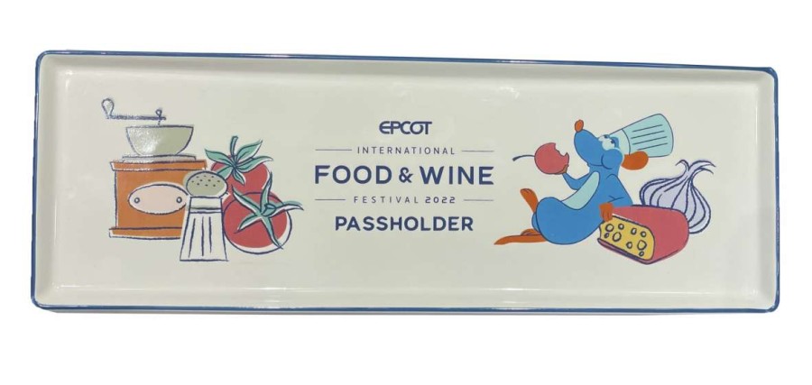 Accessories * | Disney Serving Tray 2022 Food & Wine Festival Remy