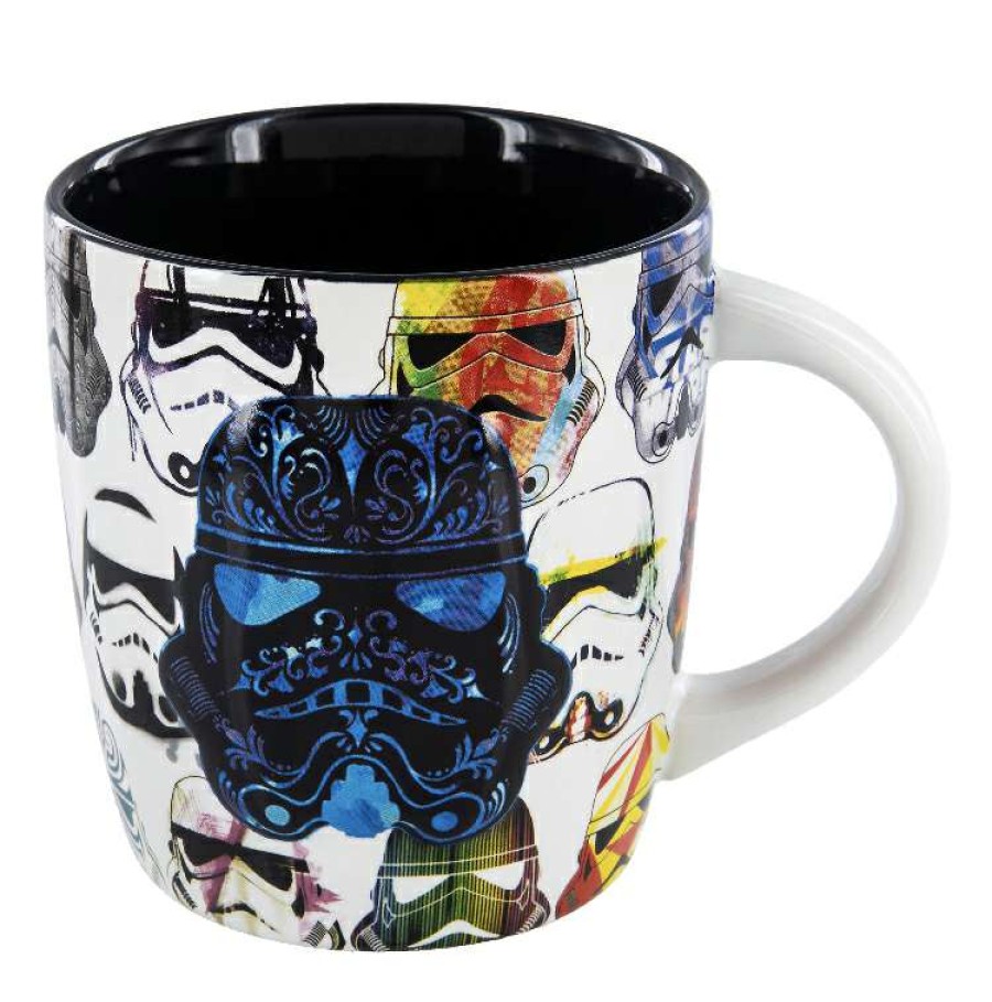 Mugs * | Disney Coffee Mug Stormtrooper Helmet Star Wars