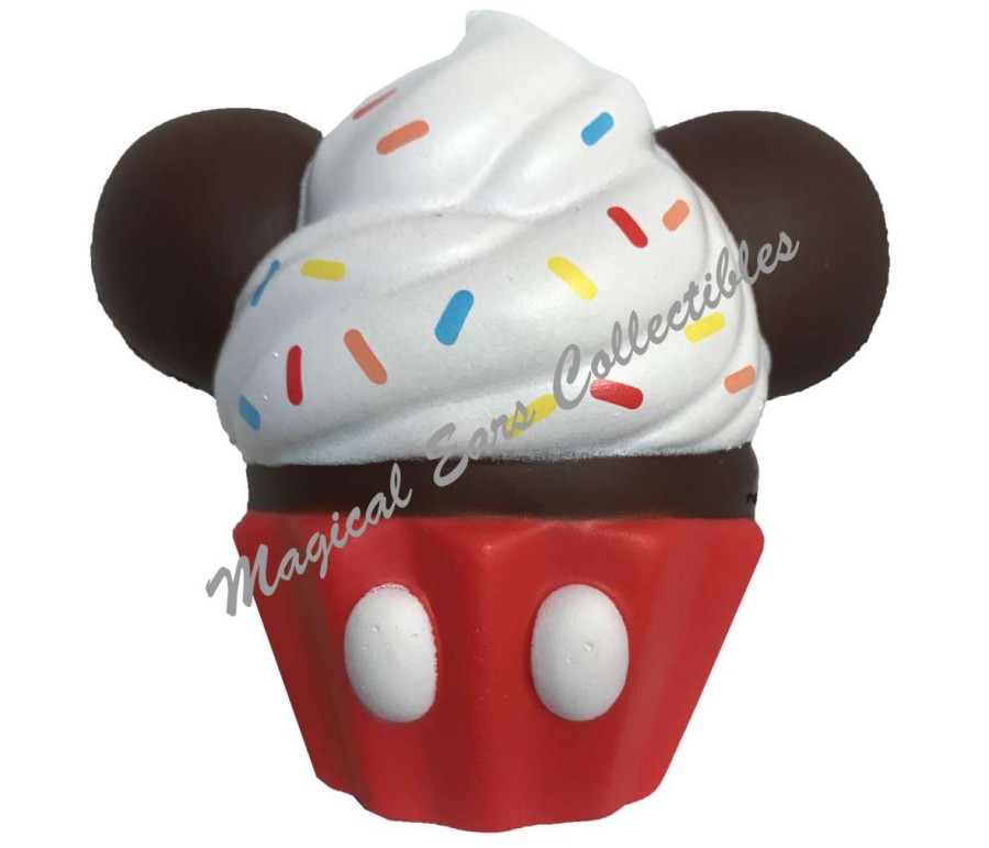 Magnets * | Disney Magnet Mickey Mouse Cupcake With Sprinkles Large