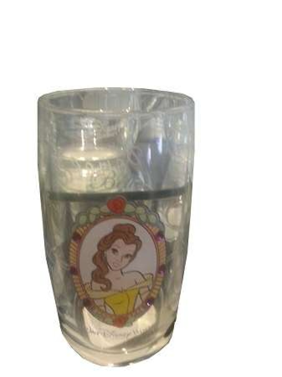 Glassware * | Disney Arribas Juice Glass Belle Jeweled