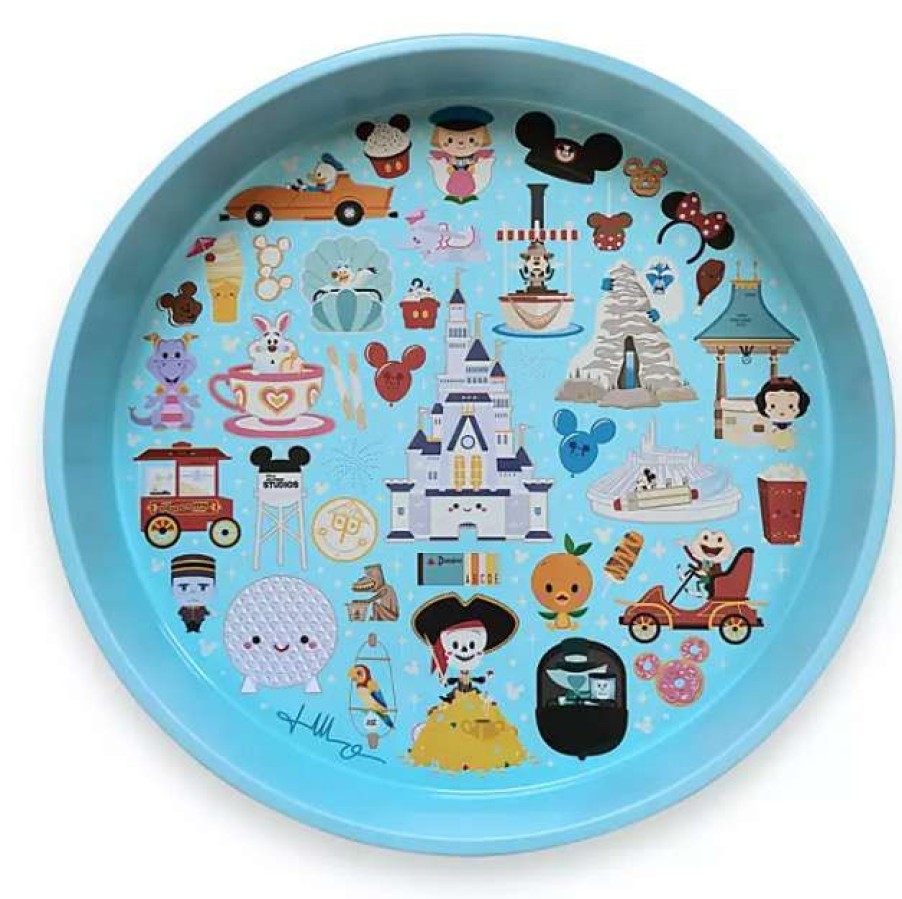 Accessories * | Disney Serving Tray Disney Parks Jerrod Maruyama