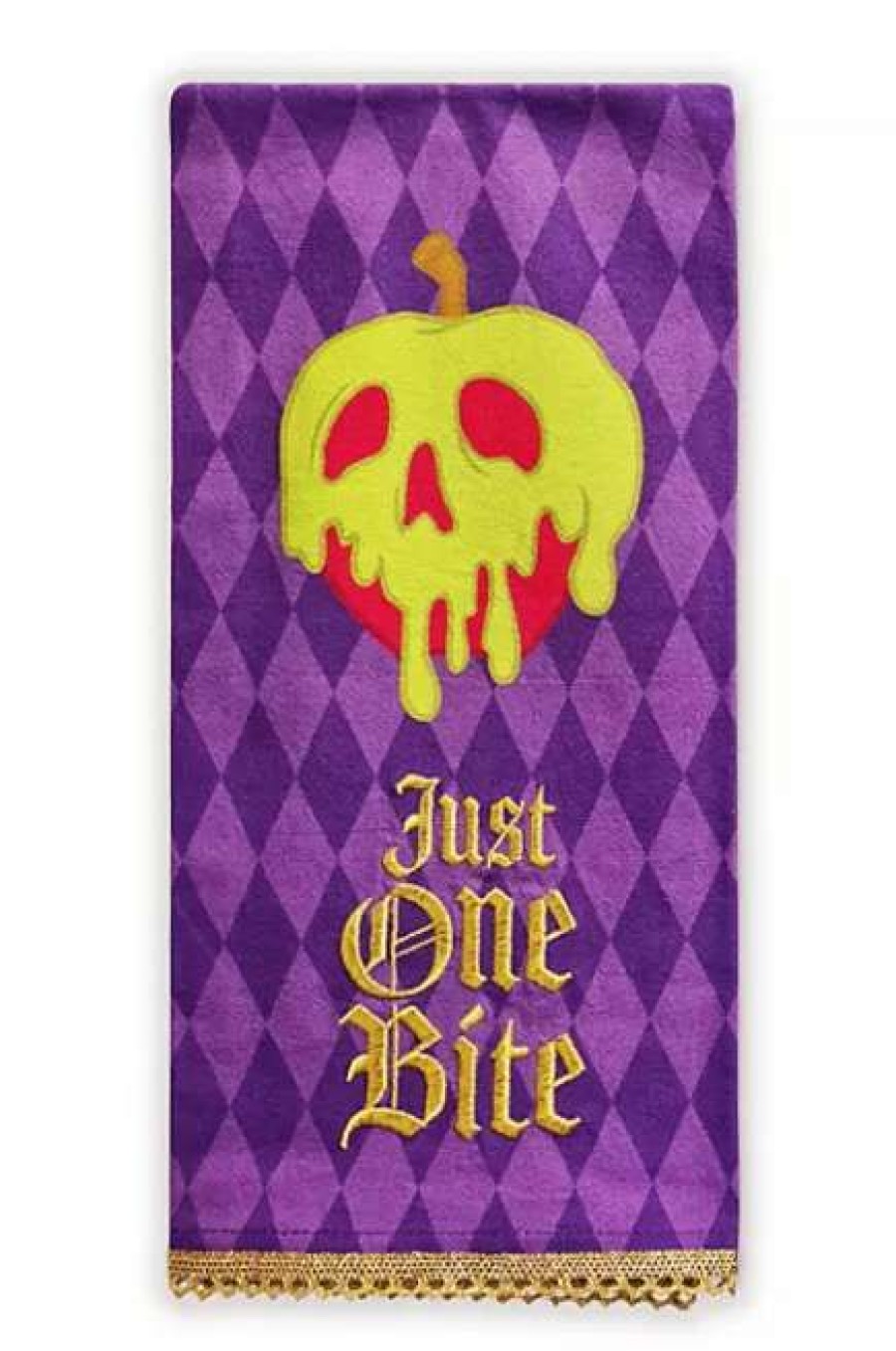 Accessories * | Disney Kitchen Towel Poisoned Apple Just One Bite