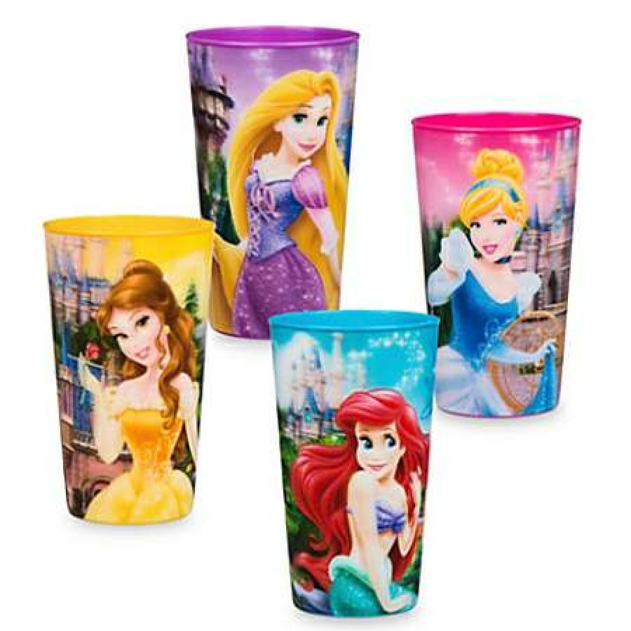 Plasticware * | Disney Plastic Cups Set Princess Lenticular