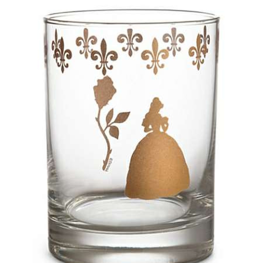 Glassware * | Disney Tumbler Glass Beauty And The Beast Be Our Guest