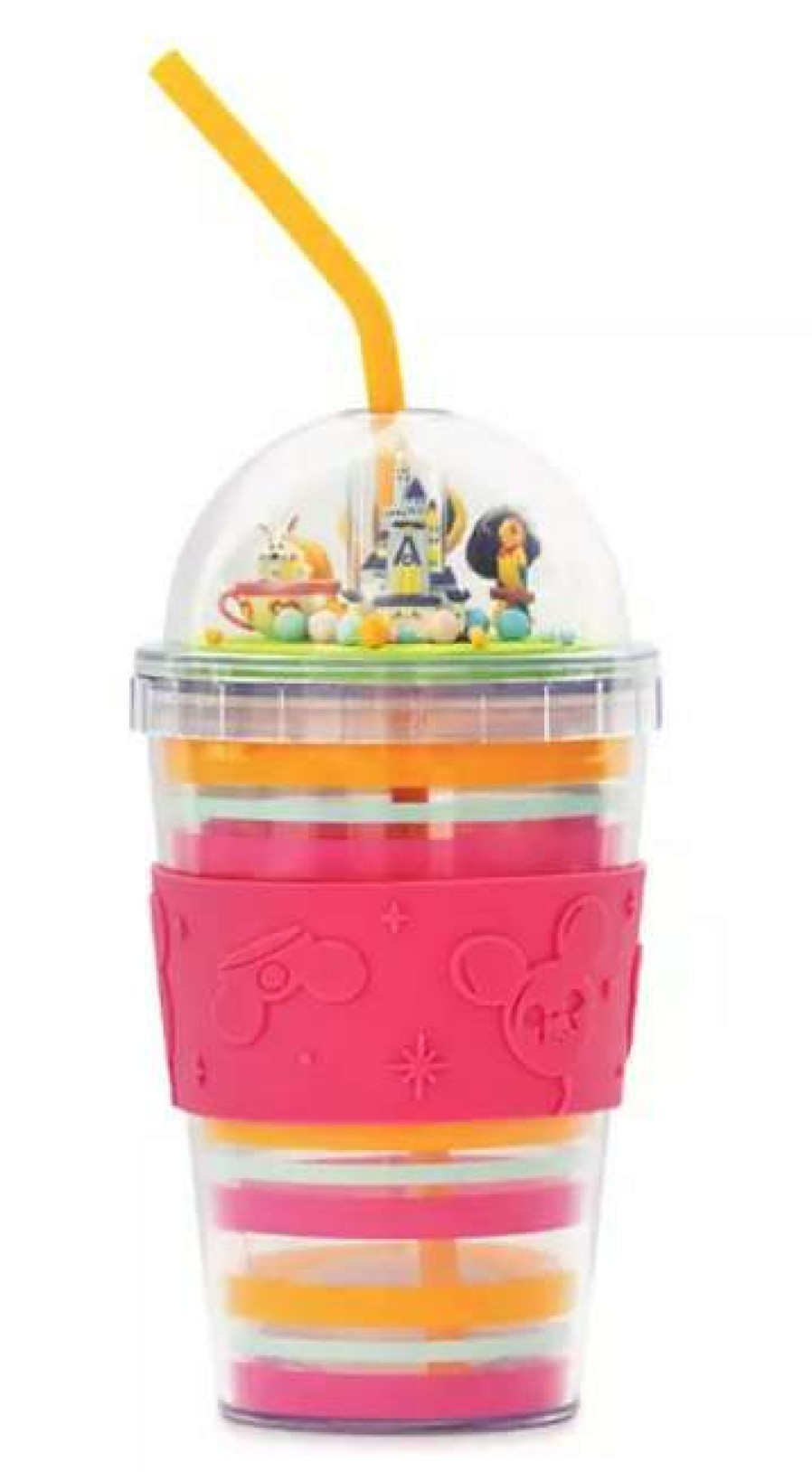 Plasticware * | Disney Dome Tumbler With Straw Disney Parks Jerrod Maruyama