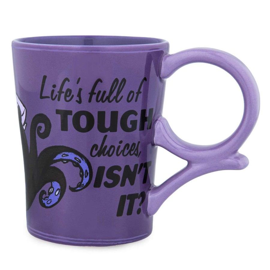 Mugs * | Disney Coffee Mug Ursula Life'S Full Of Tough Choices