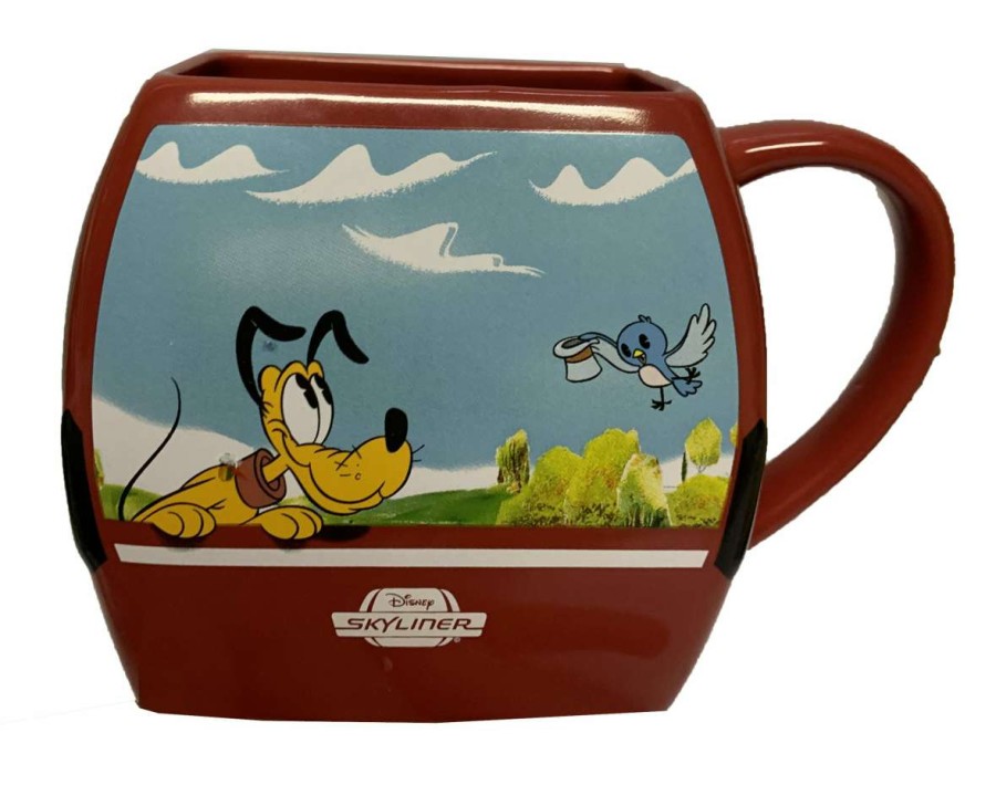 Mugs * | Disney Coffee Mug Disney Skyliner Mickey Mouse And Friends