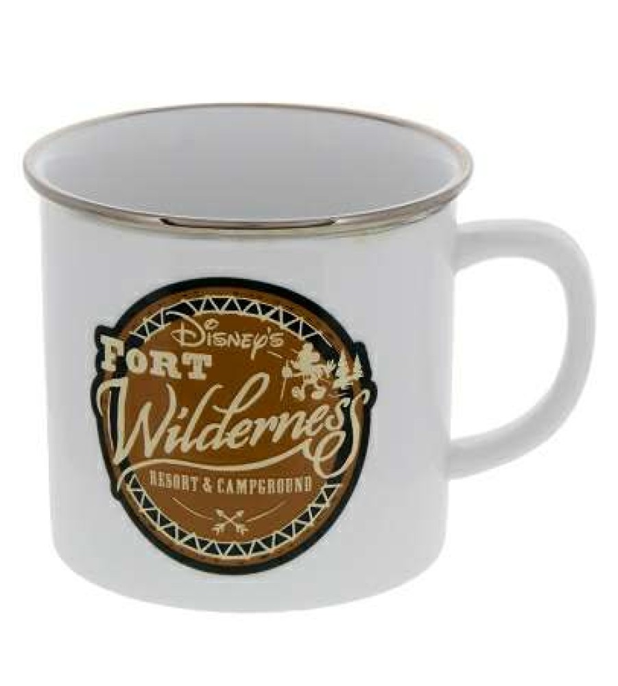 Mugs * | Disney Coffee Mug Fort Wilderness Resort And Campground Logo