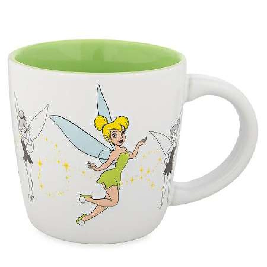 Mugs * | Disney Coffee Mug Tinker Bell Poses