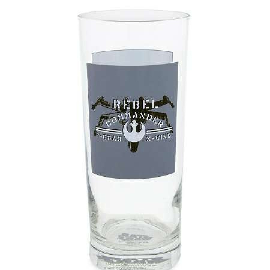 Glassware * | Disney Glass Tumbler Rebel Commander Star Wars