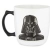 Mugs * | Disney Coffee Mug Darth Vader Star Wars White