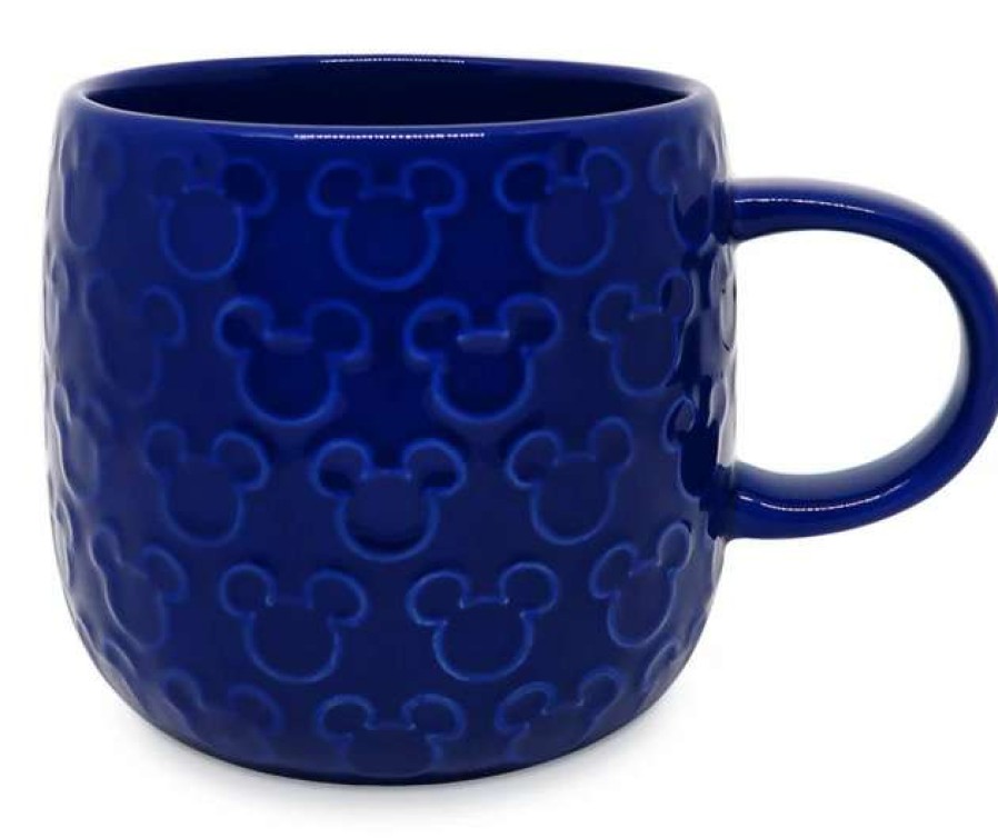 Mugs * | Disney Coffee Mug Mickey Icons Homestead Cobalt