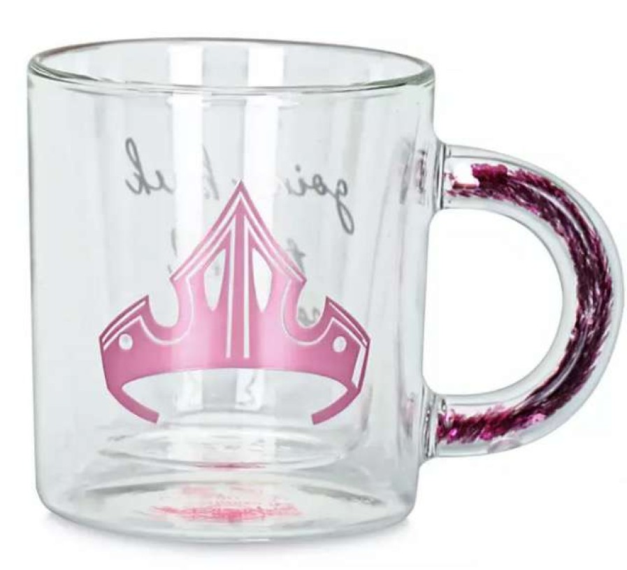 Mugs * | Disney Glass Mug Aurora Sleeping Beauty