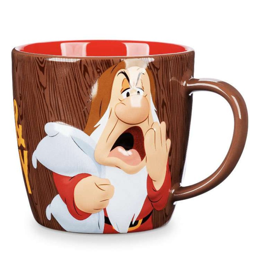 Mugs * | Disney Coffee Mug Grumpy Portrait Tired And Grumpy