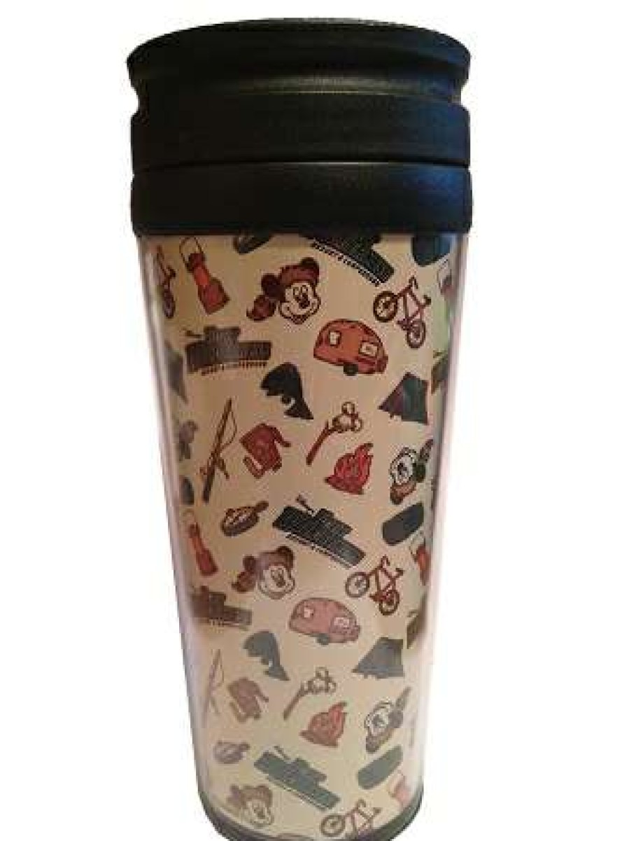 Mugs * | Disney Travel Mug Fort Wilderness Resort & Campground Camping