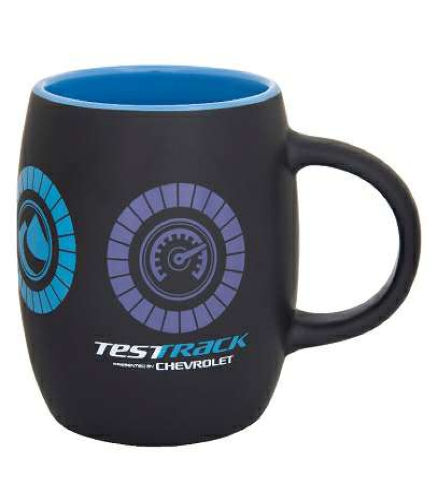 Mugs * | Disney Coffee Mug Test Track Ride Icons