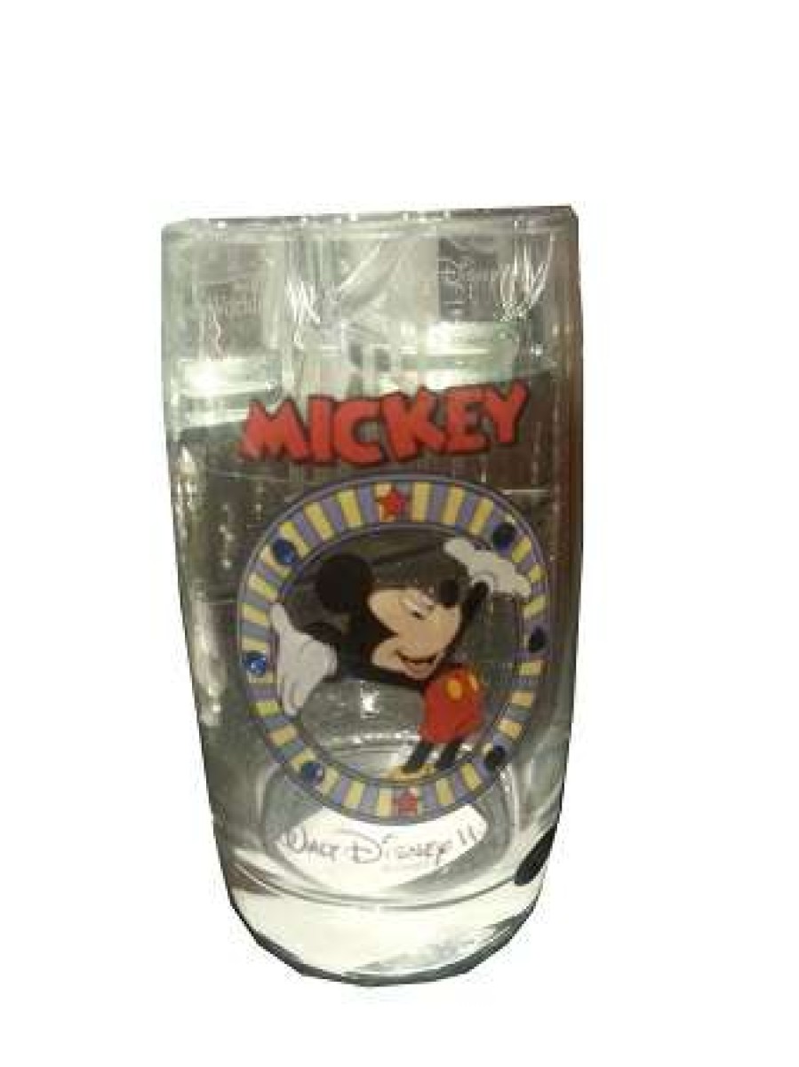 Glassware * | Disney Arribas Juice Glass Mickey Mouse Jeweled